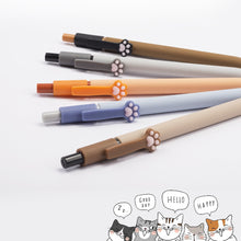 Load image into Gallery viewer, Cute Cat Paw Gel Pen Set (5pcs) - Original Kawaii Pen