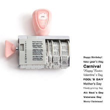 Load image into Gallery viewer, Original Kawaii Roller Date Stamp