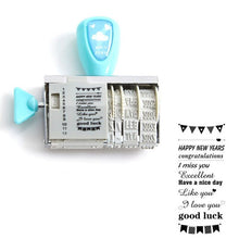 Load image into Gallery viewer, Original Kawaii Roller Date Stamp