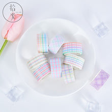 Load image into Gallery viewer, Basic Color Plaid Masking Tape Sets