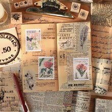 Load image into Gallery viewer, Japanese Vintage Style Life Series Masking Tapes
