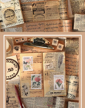 Load image into Gallery viewer, Japanese Vintage Style Life Series Masking Tapes