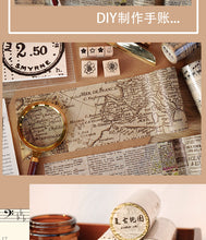 Load image into Gallery viewer, Japanese Vintage Style Life Series Masking Tapes