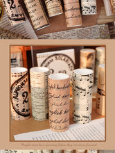 Load image into Gallery viewer, Japanese Vintage Style Life Series Masking Tapes