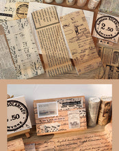 Load image into Gallery viewer, Japanese Vintage Style Life Series Masking Tapes