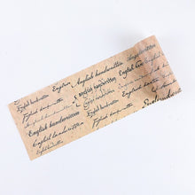 Load image into Gallery viewer, Japanese Vintage Style Life Series Masking Tapes