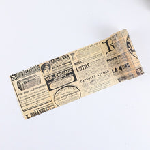 Load image into Gallery viewer, Japanese Vintage Style Life Series Masking Tapes