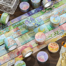 Load image into Gallery viewer, Nature Series Oil Painting Washi Tapes - Original Kawaii Pen