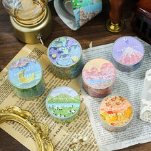 Load image into Gallery viewer, Nature Series Oil Painting Washi Tapes - Original Kawaii Pen