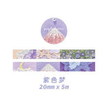 Load image into Gallery viewer, Nature Series Oil Painting Washi Tapes - Original Kawaii Pen