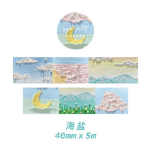 Load image into Gallery viewer, Nature Series Oil Painting Washi Tapes - Original Kawaii Pen