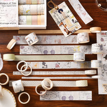 Load image into Gallery viewer, Vintage Imprint Series Masking Tape Set (20 pcs) - Original Kawaii Pen