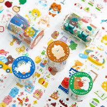Load image into Gallery viewer, Japanese Animal Family Series Masking Tapes