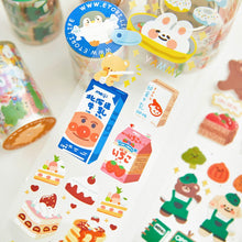 Load image into Gallery viewer, Japanese Animal Family Series Masking Tapes