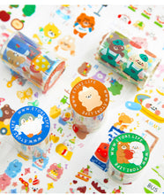 Load image into Gallery viewer, Japanese Animal Family Series Masking Tapes