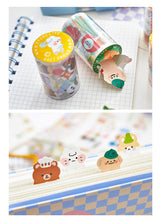 Load image into Gallery viewer, Japanese Animal Family Series Masking Tapes