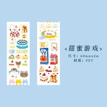 Load image into Gallery viewer, Japanese Animal Family Series Masking Tapes