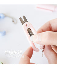 Load image into Gallery viewer, Mini Foldable Scissors (5 colors) - Original Kawaii Pen