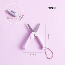 Load image into Gallery viewer, Mini Foldable Scissors (5 colors) - Original Kawaii Pen