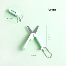 Load image into Gallery viewer, Mini Foldable Scissors (5 colors) - Original Kawaii Pen