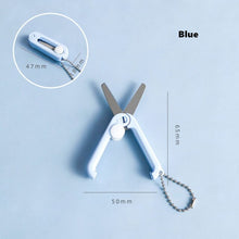 Load image into Gallery viewer, Mini Foldable Scissors (5 colors) - Original Kawaii Pen