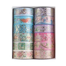 Load image into Gallery viewer, Blooming Flower Washi Tape Set (12pcs)