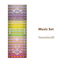 Load image into Gallery viewer, Aerobic Lifestyle Washi Tape Set (12 types)