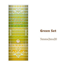 Load image into Gallery viewer, Aerobic Lifestyle Washi Tape Set (12 types)
