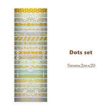 Load image into Gallery viewer, Aerobic Lifestyle Washi Tape Set (12 types)