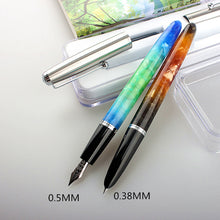 Load image into Gallery viewer, Crystal Acrylic Fountain Pen (5 colors)