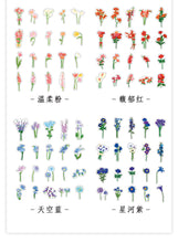 Load image into Gallery viewer, Deco Flower Stickers - Original Kawaii Pen