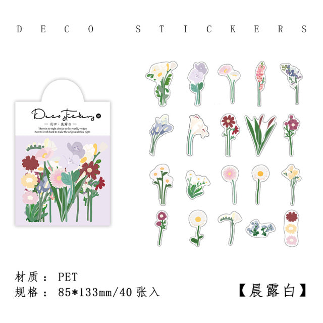 Papermore Floral Stickers
