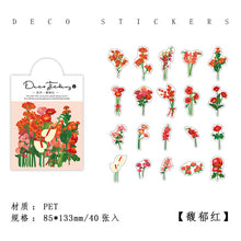Load image into Gallery viewer, Deco Flower Stickers - Original Kawaii Pen