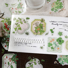 Load image into Gallery viewer, Kawaii Animal & Floral Long Deco Stickers - Original Kawaii Pen