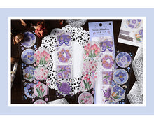 Load image into Gallery viewer, Kawaii Animal & Floral Long Deco Stickers - Original Kawaii Pen