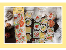Load image into Gallery viewer, Kawaii Animal & Floral Long Deco Stickers - Original Kawaii Pen