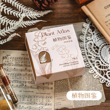 Load image into Gallery viewer, Phases of Moon & Plant Atlas Rubber Stamp Set (7pcs)