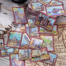 Load image into Gallery viewer, Travel Alone Series Golden Stickers