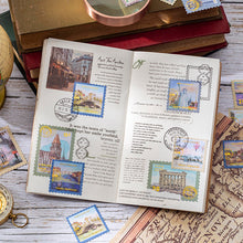 Load image into Gallery viewer, Travel Alone Series Golden Stickers