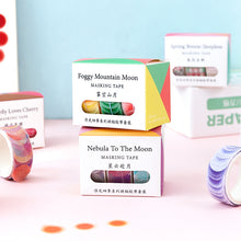 Load image into Gallery viewer, Colorful Dots Nature Masking Tape Sets ( 6 Designs)