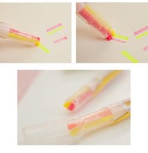 Load image into Gallery viewer, Dual Tip Fluorescent Highlighter Set (5pcs)