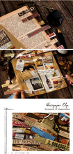 Load image into Gallery viewer, Vintage Style Newspaper Long Stickers (100 pcs a set)