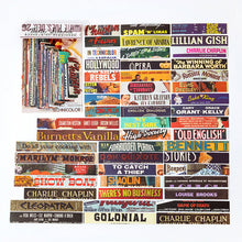 Load image into Gallery viewer, Vintage Style Newspaper Long Stickers (100 pcs a set)