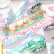Load image into Gallery viewer, Colorful Nature Wide Washi Tapes