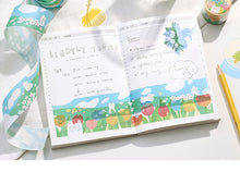 Load image into Gallery viewer, Colorful Nature Wide Washi Tapes