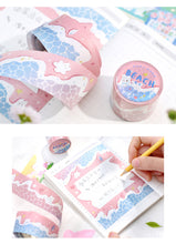 Load image into Gallery viewer, Colorful Nature Wide Washi Tapes