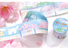 Load image into Gallery viewer, Colorful Nature Wide Washi Tapes