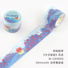 Load image into Gallery viewer, Colorful Nature Wide Washi Tapes