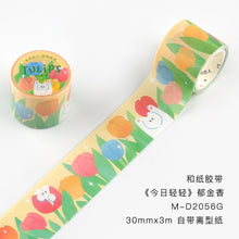 Load image into Gallery viewer, Colorful Nature Wide Washi Tapes