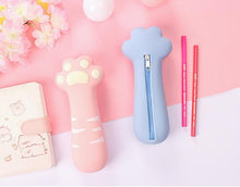 Load image into Gallery viewer, Cute Cat Paw Soft Pencil Case